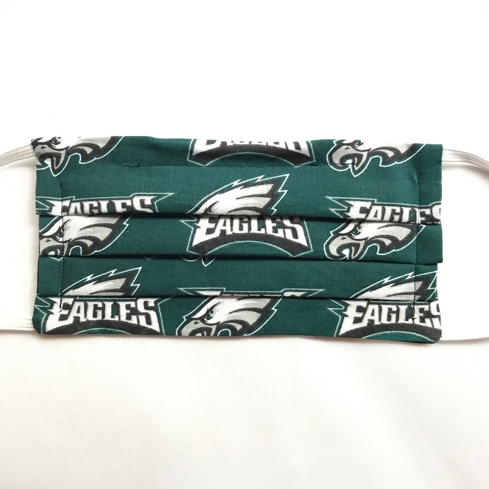NWT - Handmade Adult Cloth Mask Eagles Print